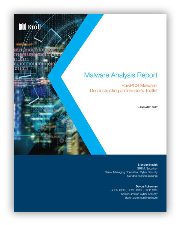 Malware Report Cover